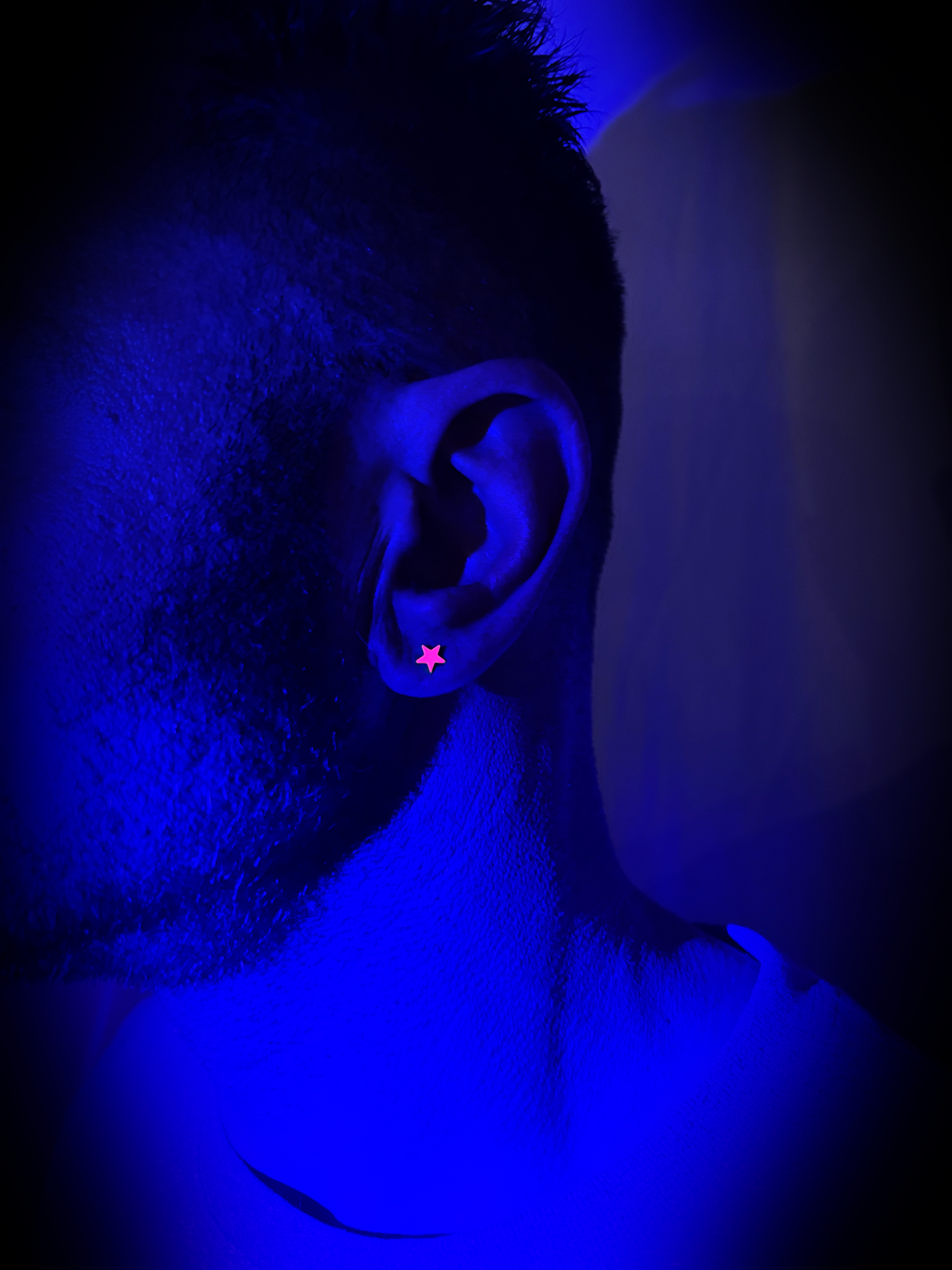 Neon Star Stud (3 kleuren)