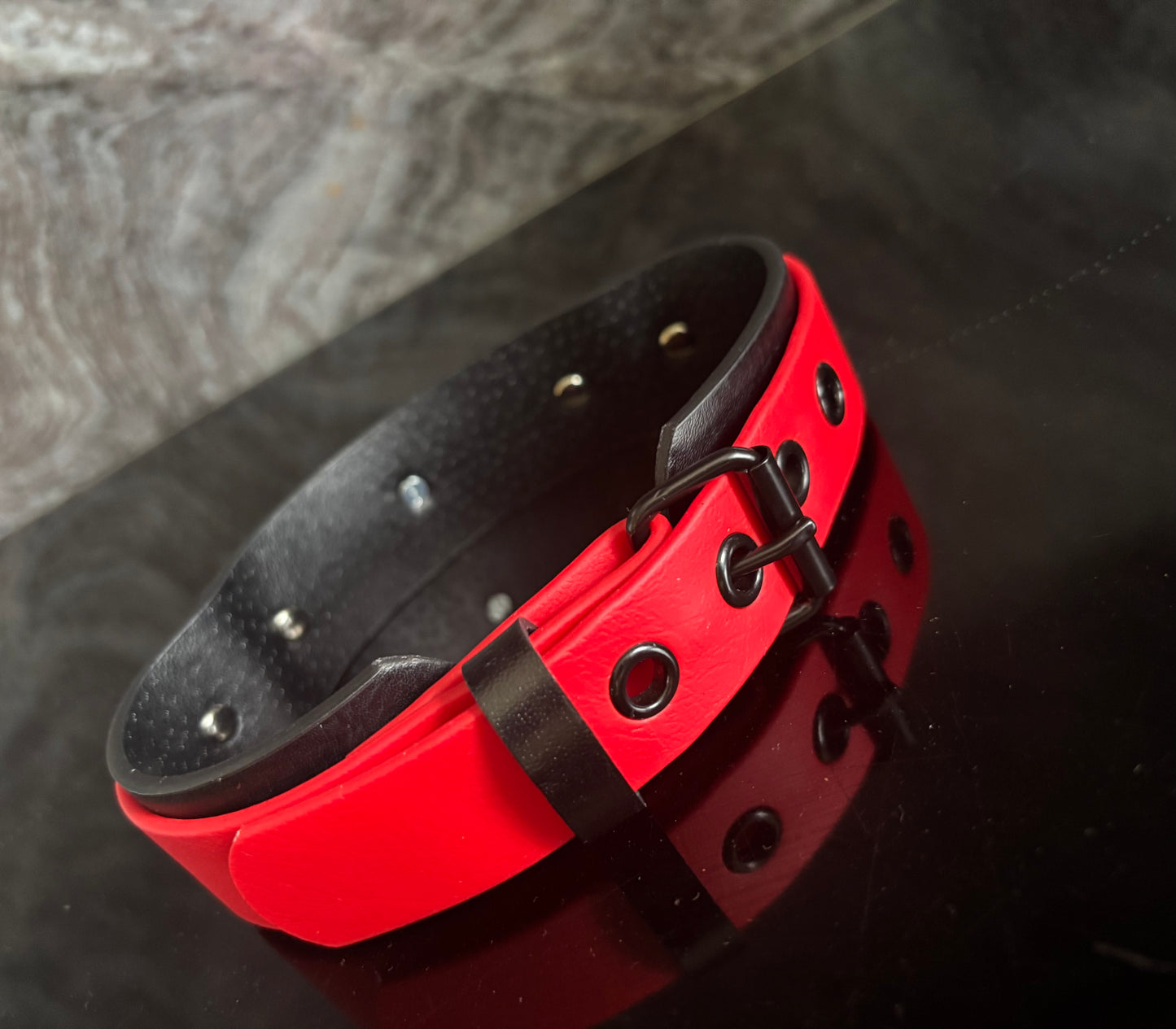 Neon Black Choker