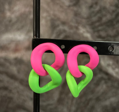 Chain Reaction Oorbellen