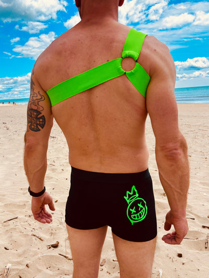 Stretchy Neon Orbit Harnas