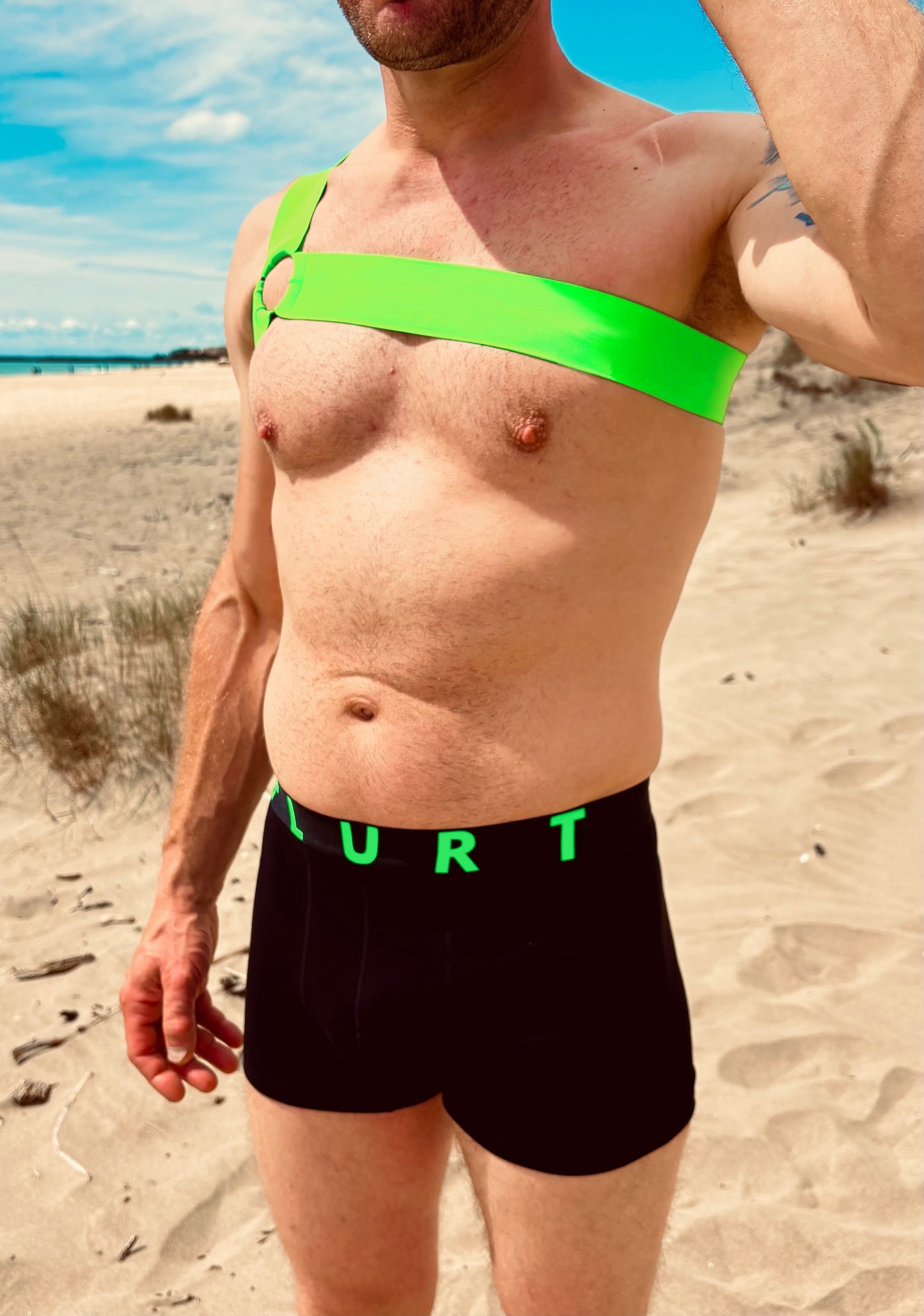 Stretchy Neon Orbit Harnas