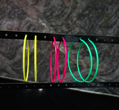 Grote Neon Ringen (3kleuren)