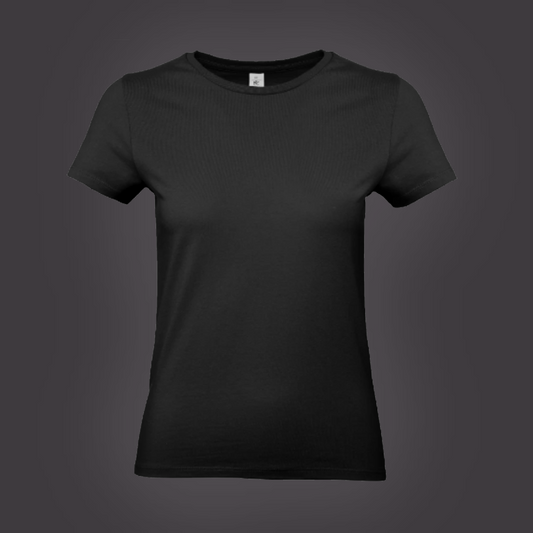 Base T-Shirt Vrouw Antraciet