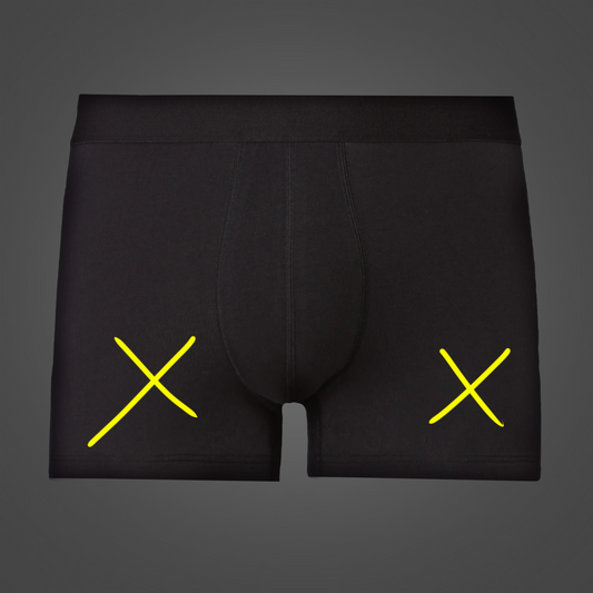 Boxer Print front left + right